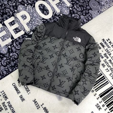 louis vuitton north face jacket